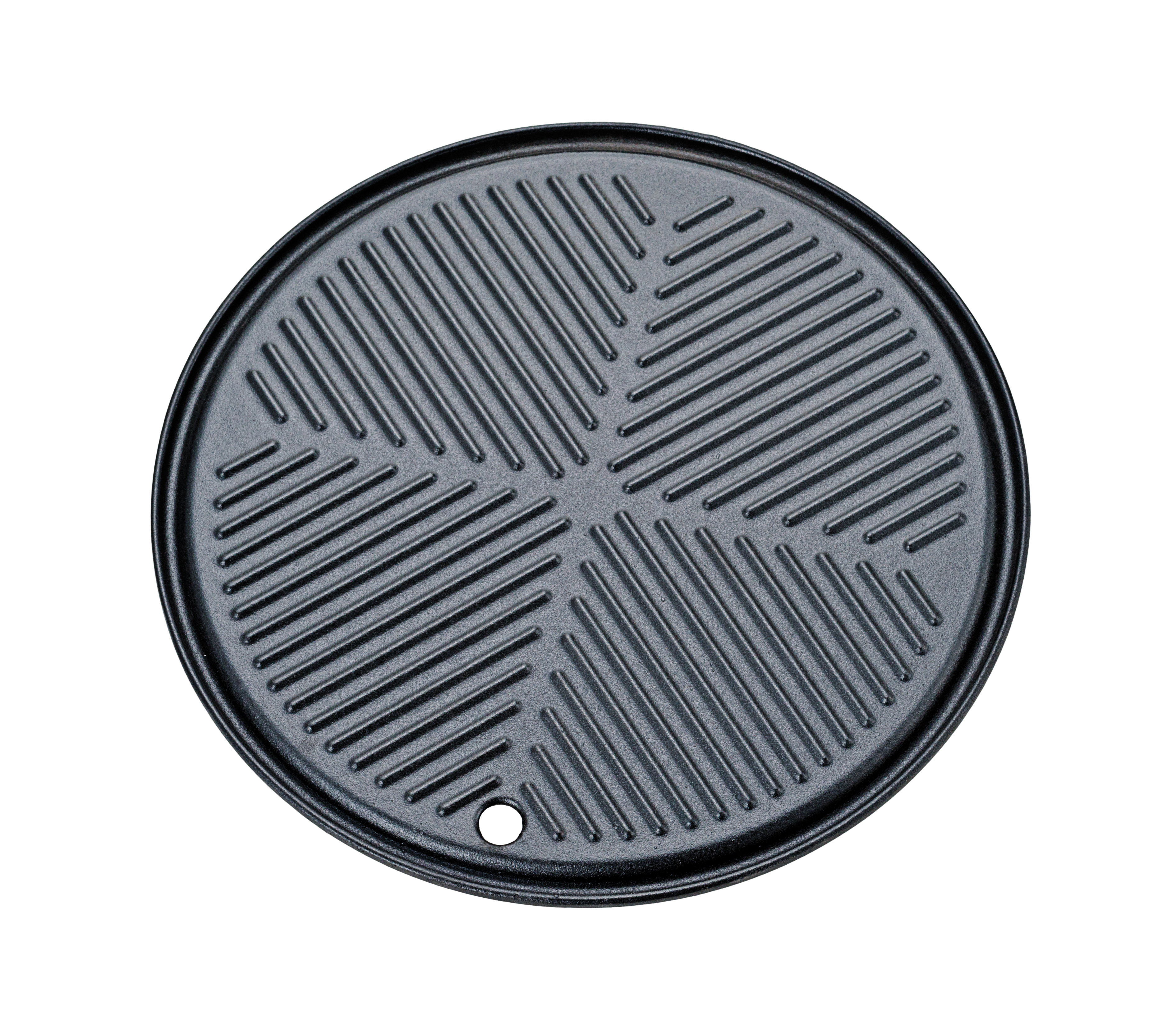 theBBQshop.de | Gusseisenplatte rund Rückseite